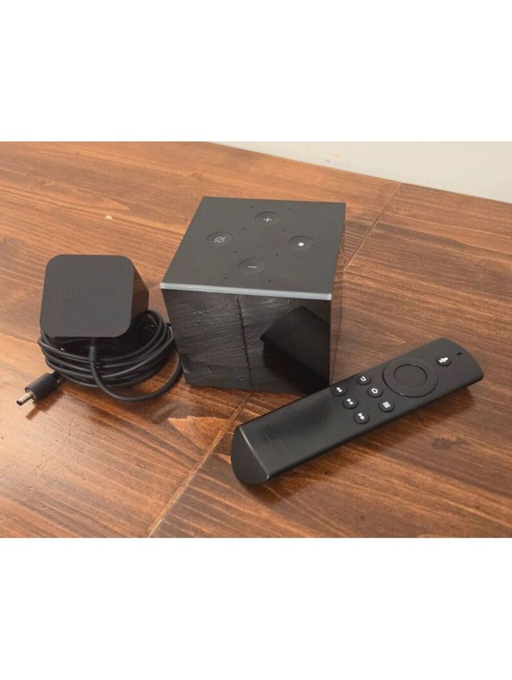 Amazon Fire TV Cube 4K UHD Streaming Media Player w/ Alexa Voice Remote-Blk, 334